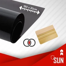 ✪ Sonnenkeil Frontscheibe Sonnenschutz Sonnenblendstreifen Tönungsfolie 150x20cm