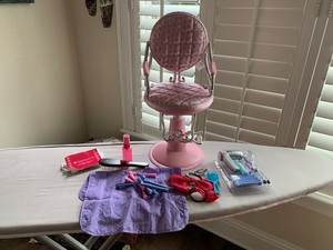 american girl doll salon chair