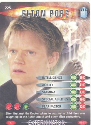 Doctor Who Battles In Time Exterminator #225 Elton Pope