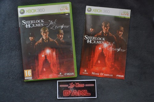 Jeu Sherlock Holmes Contre Jack L'Éventreur - Xbox 360 - PAL FR - Occasion