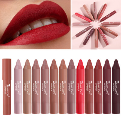 Matter Lippenstift Feuchtigkeitsspendender Lippenstift Schönheits-Make-Up-  
