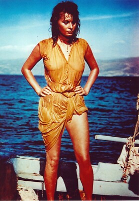 RARE COLOR PHOTO (ART NUDES) SOPHIA LOREN SEXY | eBay