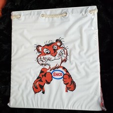 Vintage ENCO Exxon Esso Tiger Inflatable Travel Bag Advertising 11 x 12