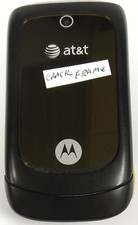 Motorola Moto ROKR / Rocker EM330 - Black  AT T  Rare Cellular Flip Phone READ