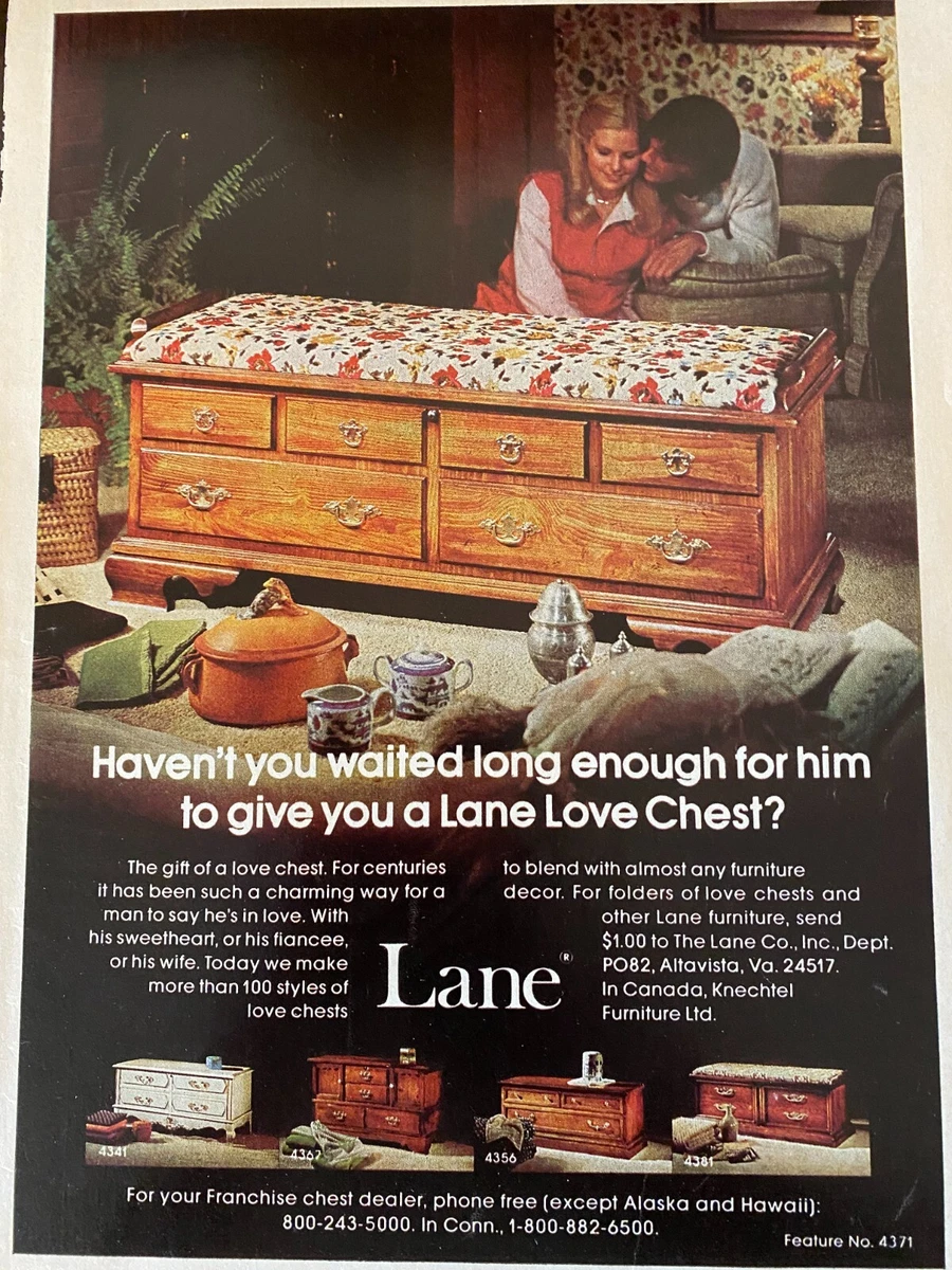 Lane cedar 2024 lined chest