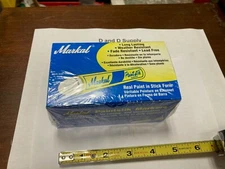 *** Box 0f 12 ***, Markal 81820, White K Paintstick Markers (Hot Surface)