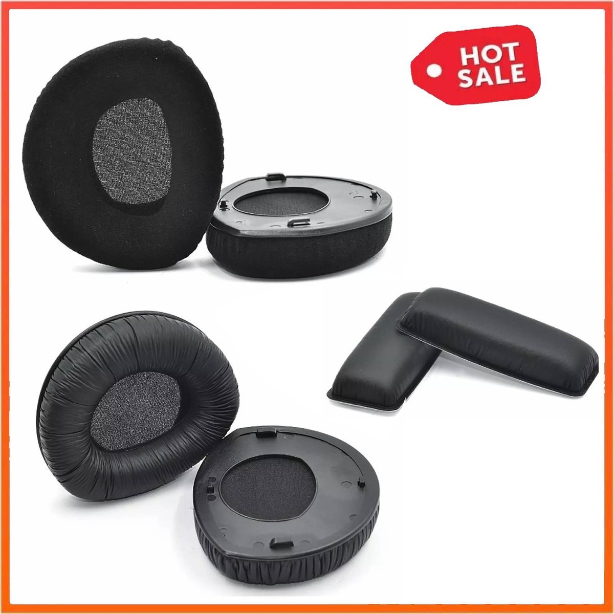 Replacement Ear Pads Cushions For Sennheiser HDR RS160 RS170 RS180