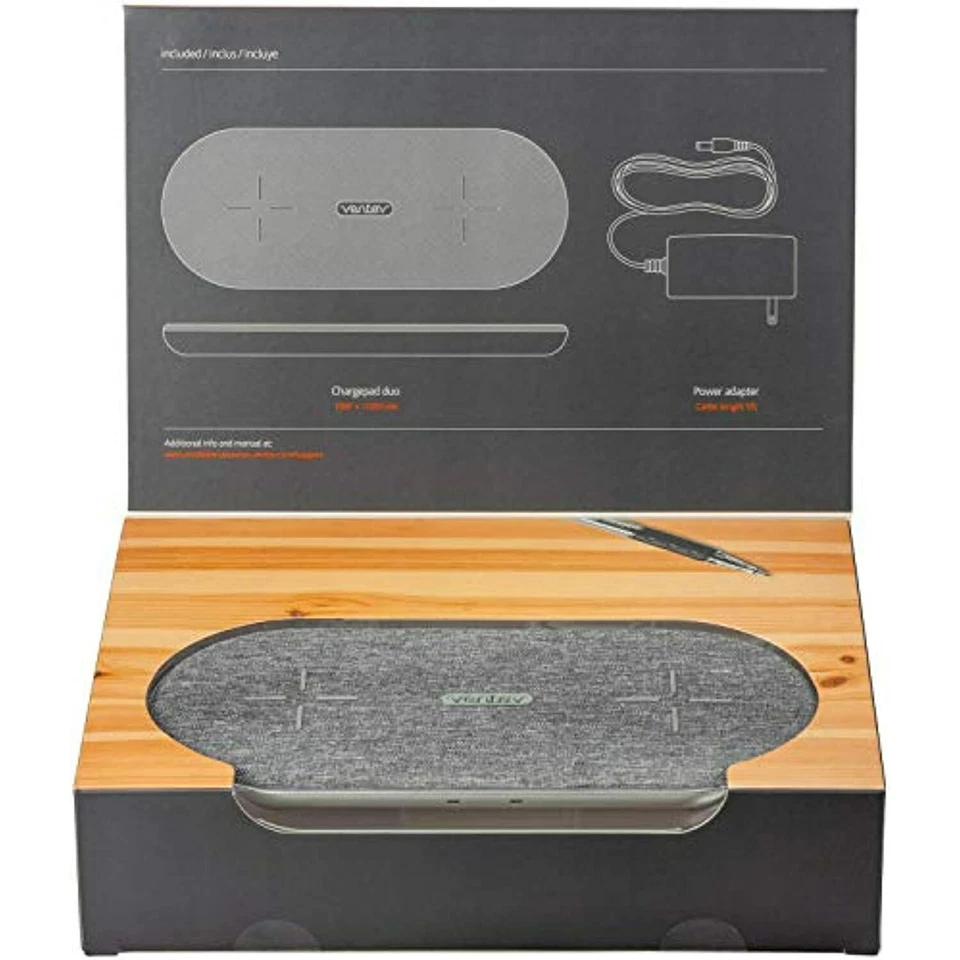Ventev Wireless Charger Qi Chargepad+ | Fast Charging Wireless Charge Pad | - Image 4 of 4