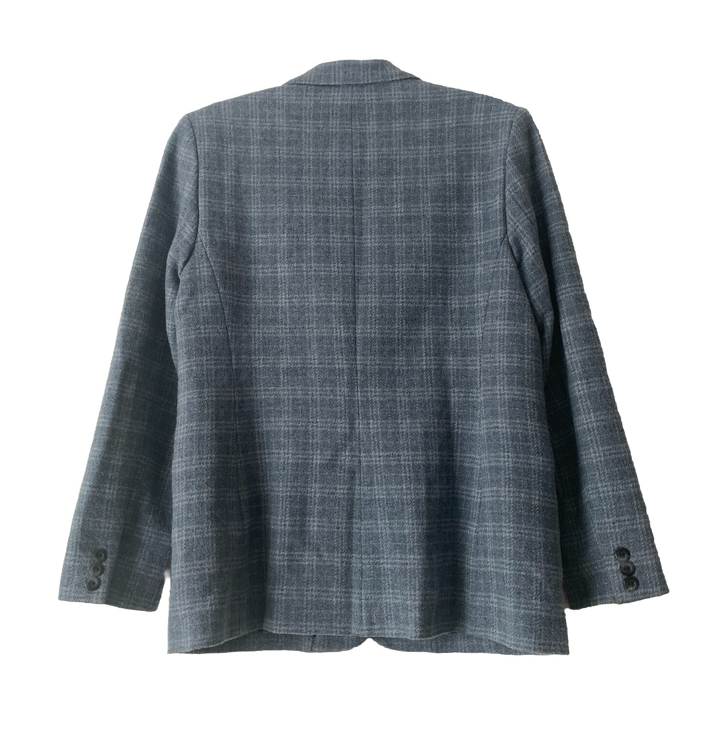 Pendleton Lambswool Plaid Single Breasted Blazer … - image 2