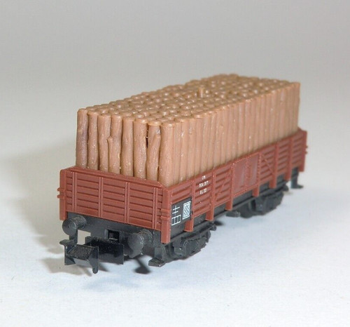 Minitrix - Niederbordwagen EL 32, beladen, 2-achsig, Spur N, ohne VP #22-5765/S8 | Zustand: Gebraucht