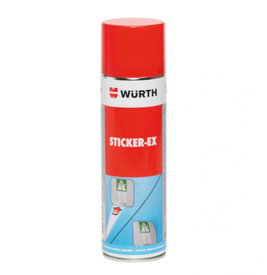 WURTH STICKER-EX AUFKLEBERENTFERNER REINIGUNGSSPRAY GEL REINIGER 500ML