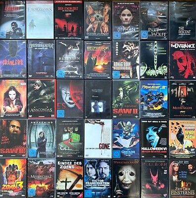 Horrorfilme, Horrorthriller, Zombies, Vampire, Monster FSK 16 DVD Auswahl2