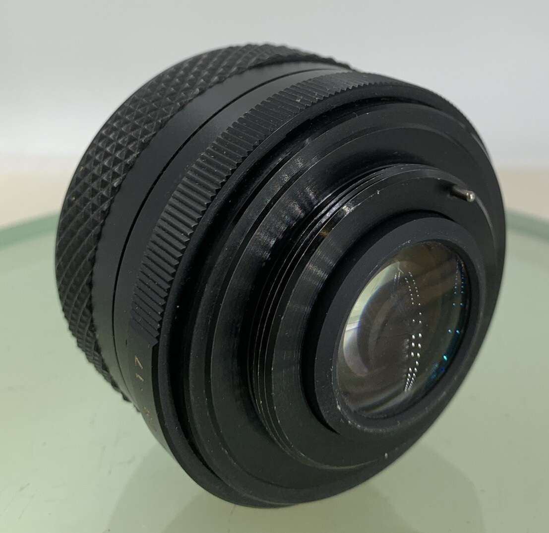 Yashica Auto Yashinon DS-M 50mm f1.7 - M42 Mount LENS BLACK TESTED