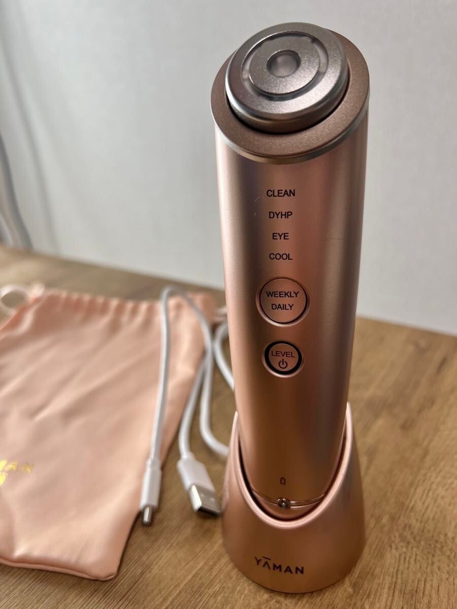 YA−MAN M18-YL PINK YA-MAN M18-YL Photo Plus Shiny Champagne Pink RF Facial