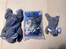 Mel Beanie Baby 4th Generation with Unopened Matching McDonalds Toy and Opened