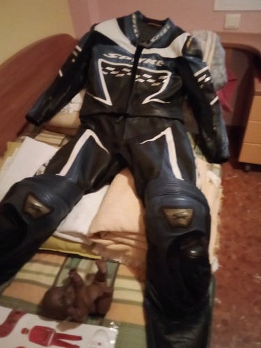 mono de moto de cuero Spyke Canguro Mix - Imagen 3 de 4
