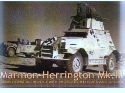 Extratech EXM7232 1/72 Resin & P.E. British Marmon Herrington MkIII Armored Car