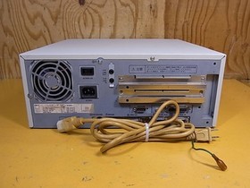 NEC PC-9821V12/S7RA CD HDD FD MSDOS 6.2 with power cord F/S 100V A/598 Japan