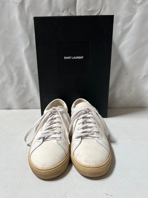 YSL Andy Low Top Sneakers, Size 40, With Box $525.00