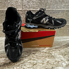 New Balance WT572BB Black/Gray Low Top Lace-Up Men s Sneakers B Rubber Sole