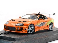 Kyosho 1:18 Fast & Furious 1994 Toyota Supra Turbo Orange Pearl KS08975FF New