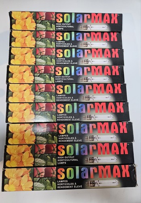 #ad #ad Lot Of 9 Solarmax High Pressure Sodium 400 Watt HPS Lamp Horticulture Grow Bulbs $60.00