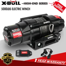 X-BULL Electric Winch 5000LBS 4500LBS 3500LBS UTV ATV Winch Towing 4WD 12V