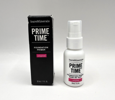 Bare Minerals Prime Time Original Foundation Primer Full Size 1oz
