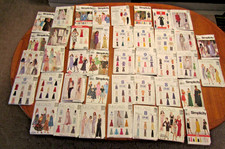 Lot 43 VTG 90's Simplicity  McCalls Womens Sewing Patterns Cut/Uncut Sizes 6-18