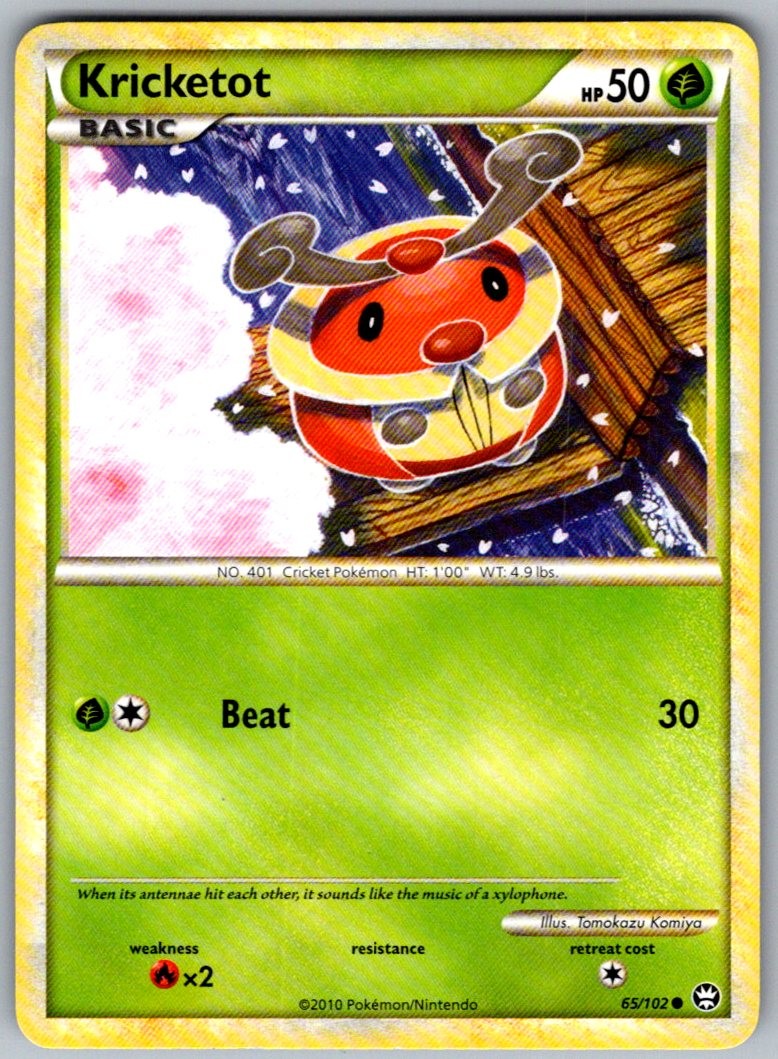 Kricketot Common Triumphant 65/102 LP