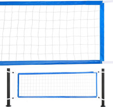Adjustable Pool Volleyball Net - 15x3 ft Heavy-Duty Replacement Net for Backy...