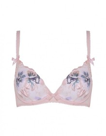 Agent Provocateur JULIE Bra 36B NWT Peach & Blue Orig $250 VERY RARE! [M1]