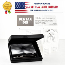  Exc 4  Pentax 645N Focusing Screen AS-80 AF Center Spot Matte Standard JAPAN