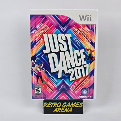 Just Dance 2017 (Nintendo Wii) Case & Disc