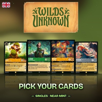 Disney Lorcana | Wilds Unknown - EN12 | Singles to choose from | English | NM