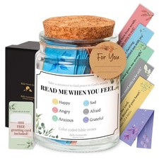 Bible Verse Jar   Christian Gifts for Women Faith, Christmas Gifts for Mom, 9...