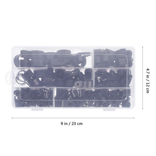 200 Pcs Verarbeitungsleitungskarten Drahtführungsclips Drahtklammern - 第 5/12 張圖片