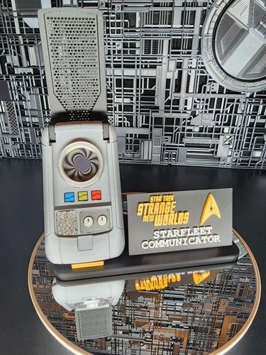 Star Trek Strange New Worlds Communicator Prop (UPDATED PRINT!) Grey Version