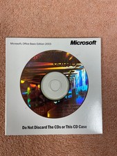 Microsoft Office Basic Edition 2003 with product key