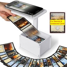 MTG TCG Card Scanner Stand Phone Holder for Standard Size White 1 Pack