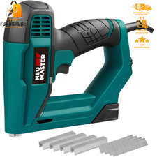 Elektrotacker NTC0060 für DIY-Projekte mit 400 Klammern & 200 Nägel