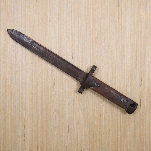 WWII Italian M1938 Manlicher Carcano Rifle Fixed Bayonet - SN L 72400