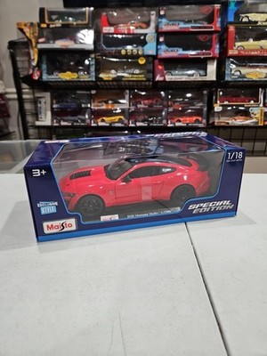 Maisto Diecast 1/18 Special Edition 2020 Ford Mustang Shelby GT500 Cherry Red