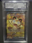 2026 POKEMON MEOWTH EX FULL ART 107/088 PERFECT ORDER AGS 9 MINT
