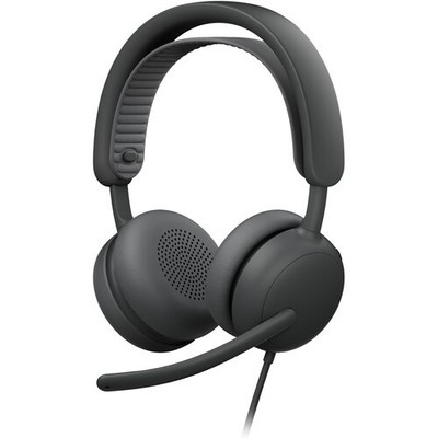 Logitech 981-001608 Zone Wired 2 Headset for Business (Teams version) - Graphite