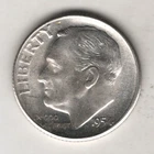 1954-S ROOSEVELT UNCIRCULATED DIME 10¢ SAN FRANCISCO 90% SILVER COIN US MINT