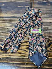 VTG Scooby-Doo Cartoon Character Silk Tie Made in Korea 1997 Vintage