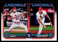 2024 Topps Update #US189 Kyle Leahy / Chris Roycroft RCOM, J4