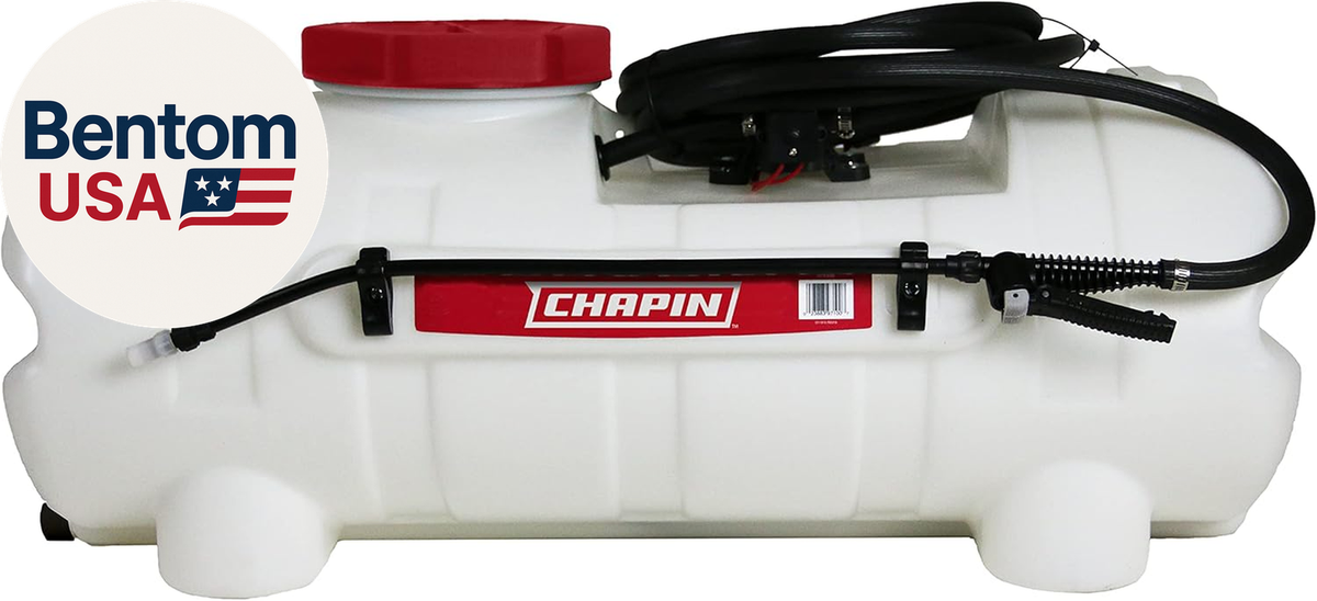 Chapin 97154 Tank Sprayer, 15‑Gallon, ATV/UTV, Heavy‑Duty Poly