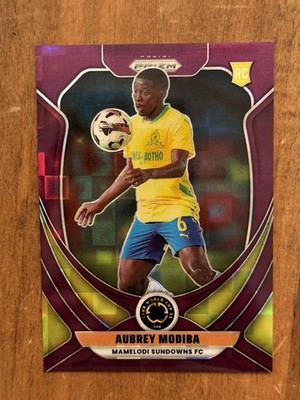 2025 Panini Prizm FIFA Club World Cup Aubrey Modiba #133 RC Purple Pandora /49